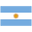 Argentina flag representing Argentine wine region