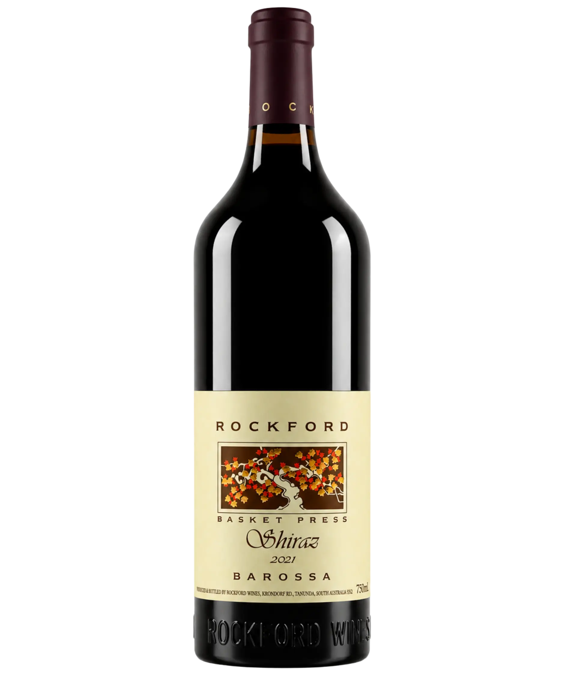 ワイン Rockford 2021 Basket Press Shiraz 750ml Rockford Basket Press Shiraz 2021 | Barossa Valley Icon