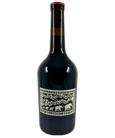 Sami-Odi Hoffmann Dallwitz Syrah 2022 Barossa Valley wine bottle back label with vineyard and bottling details.