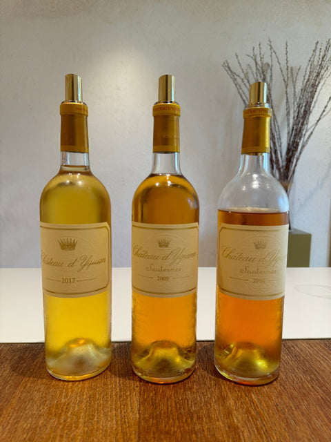 Chateau d'Yquem vertical tasting