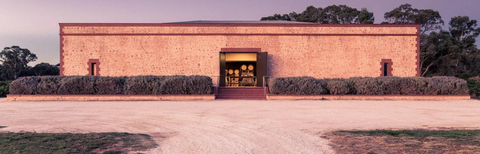 Standish Wine Company cellar door building in Barossa Valley with modern winery architecture