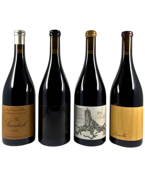Standish 2023 vintage wine collection showing four different Barossa Valley wines from single vintage