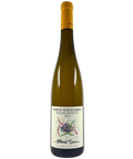 Albert Mann Wineck-Schlossberg Riesling Grand Cru 2021 Alsace white wine bottle with artistic label and yellow capsule