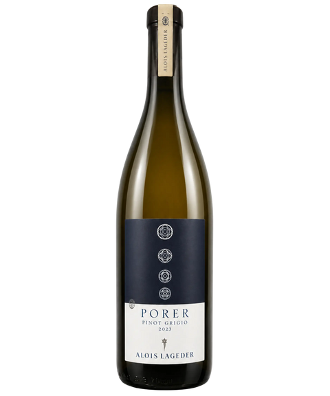 Alois Lageder Porer Pinot Grigio Italian white wine bottle from Alto Adige, premium Pinot Grigio in Australia