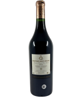 Back label of Château Haut-Brion 2015 Premier Grand Cru Classé, Pessac-Léognan Bordeaux red wine, detailing origin and bottling.