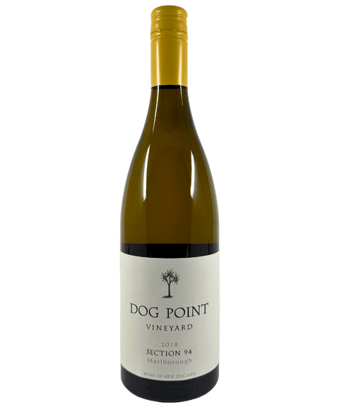 Front Label of Dog Point Section 94 Sauvignon Blanc 2018