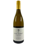 2018 Dog Point Vineyard Section 94 Sauvignon Blanc white wine bottle front label from Marlborough New Zealand with palm tree logo and gold foil capsule