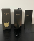 The presentation box from a bottle of Dom Perignon Vintage 2012.
