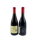 Global Pinot 2-pack featuring Bass Phillip Estate Pinot Noir 2021 from South Gippsland Australia and Jean-Marie Fourrier Bourgogne Pinot Noir Vieille Vigne 2022 from Burgundy France – back wine bottle labels