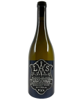 L.A.S. Vino 'Between the Capes' Chardonnay 2024 wine bottle front label – premium Margaret River white wine with elegant black and white design.