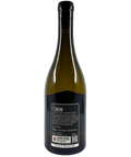 Back label of LAS VINO CBDB Chenin Blanc Dynamic Blend 2024 Margaret River wine bottle with tasting notes and production details