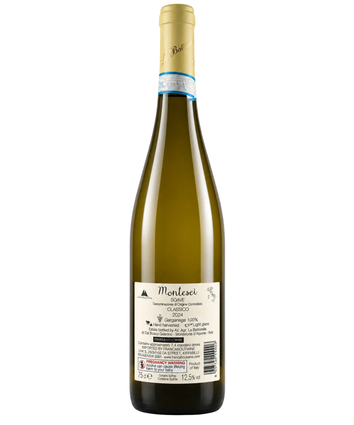 Le Battistelle Montesei Soave Classico 2024 | Volcanic Garganega