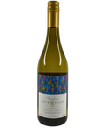 Leeuwin Estate Art Series Chardonnay 2022 wine bottle front label – premium Margaret River white wine with vibrant abstract art design and gold screw cap.