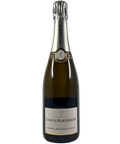 Louis Roederer Blanc de Blancs 2017 Champagne bottle front view – premium vintage French sparkling wine with elegant silver and gold label.