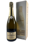 Louis Roederer Collection 245 Champagne NV bottle and matching gift box, elegant French sparkling wine presentation.