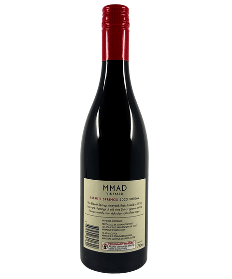 MMAD Vineyard Shiraz 2023