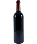 Mount Mary Vineyard Quintet red wine bottle back view with burgundy capsule from Yarra Valley
