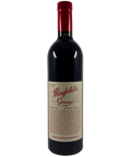 2018 Penfolds Grange Bin 95 red wine bottle front label with red capsule from South Australia