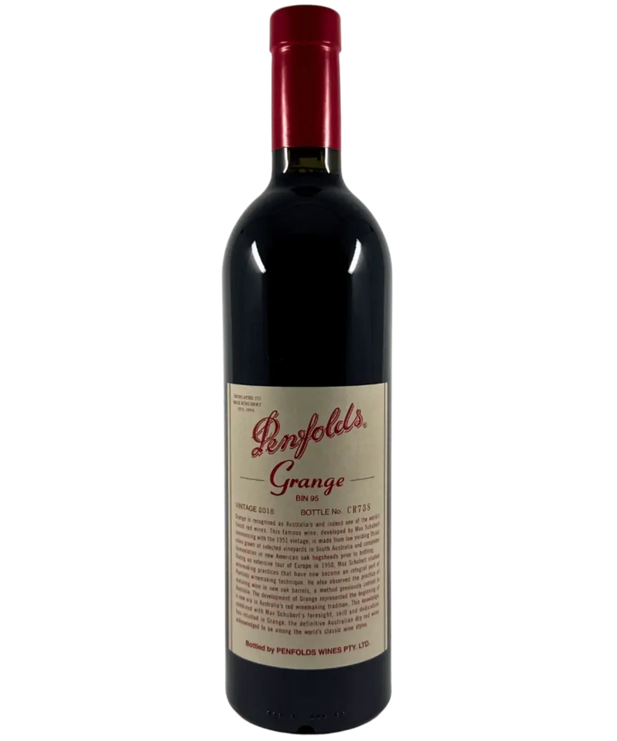 Penfolds Grange Bin 95 2018 | Iconic Australian Red | TradingGrapes