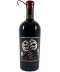 Phase Three Wines LeBomb Syrah 2024 from Barossa Valley – premium Australian red wine bottle showing dramatic back label artwork with hands crushing grapes and vivid design
