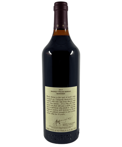 Rockford Basket Press Shiraz 2017