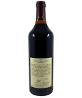 Back label of Rockford Basket Press Shiraz 2017 – Barossa Valley wine with winemaker’s note, tasting description, and cellar ageing advice.