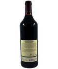 Back label of Rockford Rifle Range Cabernet Sauvignon 2021 Barossa Valley, detailing heritage-inspired winemaking notes and vineyard history.