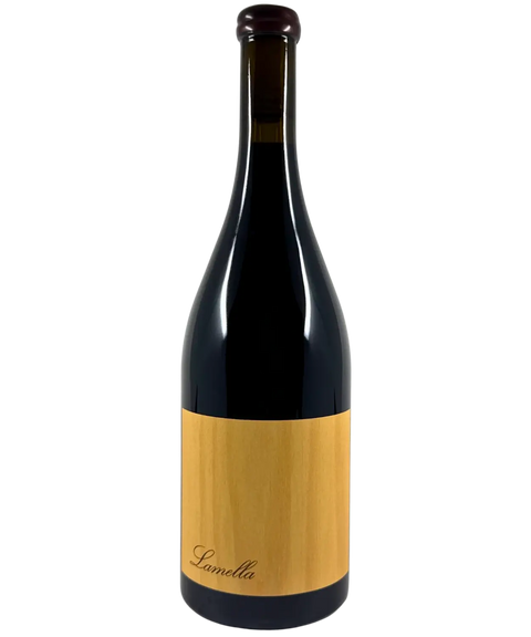 The Standish Lamella 2023 Red Wine Front bottle label and wax seal.
