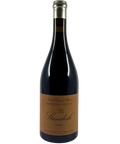 2022 The Standish Single Vineyard Shiraz red wine bottle front label from Barossa Valley with silver foil capsule and kraft paper label design