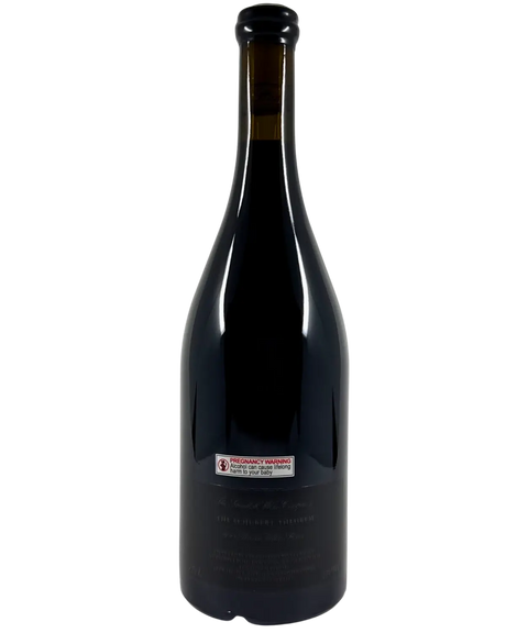 The Standish Shubert Theorem 2023 Red Wine back bottle label and wax seal.