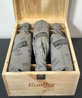 Six bottles of Torbreck RunRig 2021 in their original wooden case (OWC.)