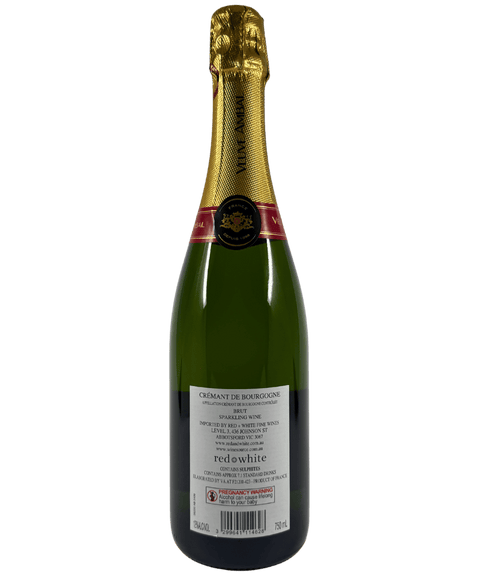 Back Label of Veuve Ambal Crémant de Bourgogne Brut