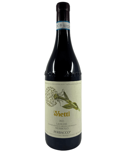 Front Label of Vietti Perbacco Langhe Nebbiolo 2021