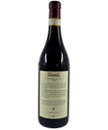 Back label of Vietti Rocche di Castiglione Barolo DOCG 2010 – Italian Piedmont red wine with producer notes and vintage details
